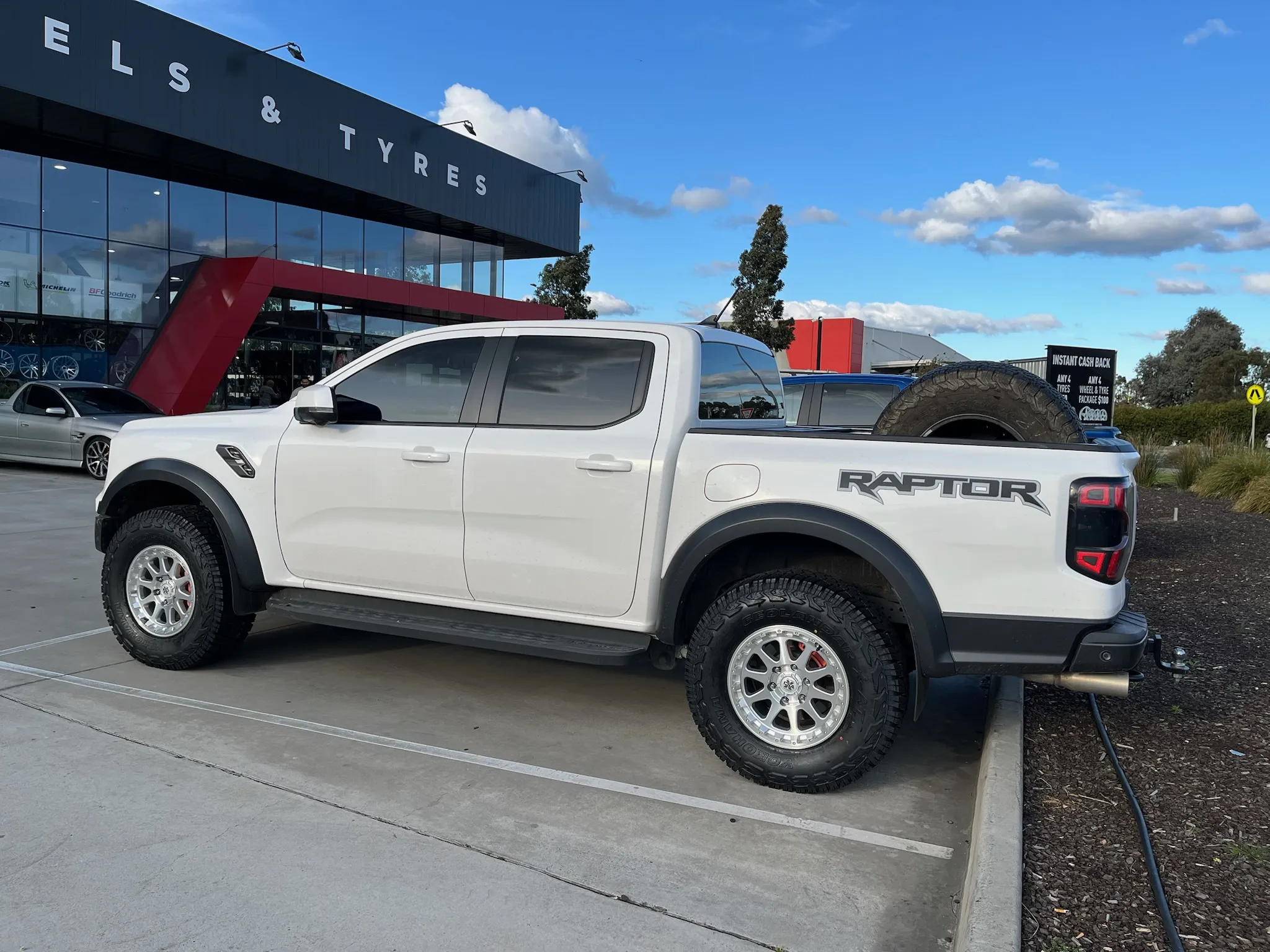 FORD RAPTOR with CSA RECOIL 17X8.5 MACHINED SILVER |  | FORD